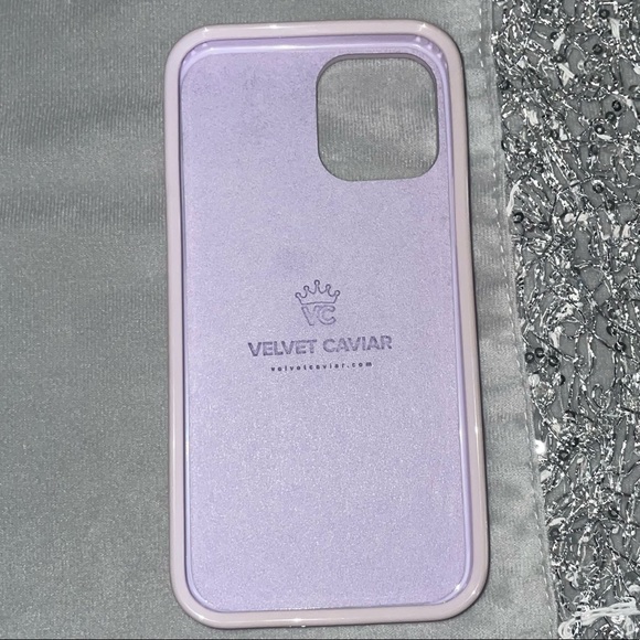 Velvet Caviar Violet Sky Marble iPhone 12 Case - Picture 3 of 8